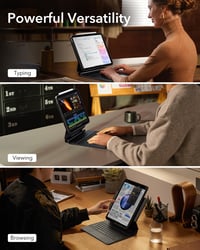 Puzdro s klávesnicou ESR pre iPad Pro 13" s viacúčelovým magnetickým stojanom 3