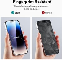 ESR iPhone 14 Pro Edzett Üveg Kijelzővédő Fólia, 3 Darabos Csomag, Katonai Szabvány Védelem, Karcolásálló 7
