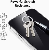 ESR iPhone 14 Pro Edzett Üveg Kijelzővédő Fólia, 3 Darabos Csomag, Katonai Szabvány Védelem, Karcolásálló 4
