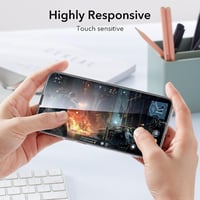 ESR iPhone 14 Pro Edzett Üveg Kijelzővédő Fólia, 3 Darabos Csomag, Katonai Szabvány Védelem, Karcolásálló 6