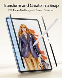 ESR Mágneses Papírhatású Képernyővédő iPad Pro 13" M5/M4-hez 3