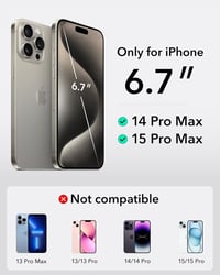 ESR Vízálló Telefontok iPhone 15 Pro Max/14 Pro Max Fehér IPX8 Úszó - 15 Pro Max/14 Pro Max, clear 2