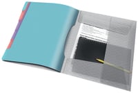 Esselte Colour'Breeze A4 projektový zakladač so 6 priehradkami, gumičkou a chlopňami, organizér na pracovný stôl, viacfarebný 4
