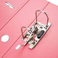 Biblioraft Esselte Solea Power A4, 75 mm, cu etichetă pe cotor, roz 4
