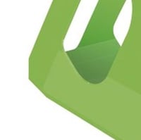 Suport pentru reviste Esselte VIVIDA Europost A4, polistiren, 68 mm, verde, organizator de birou 5