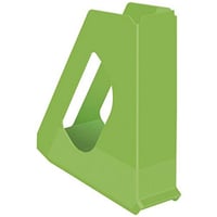 Suport pentru reviste Esselte VIVIDA Europost A4, polistiren, 68 mm, verde, organizator de birou 1
