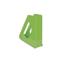 Suport pentru reviste Esselte VIVIDA Europost A4, polistiren, 68 mm, verde, organizator de birou 4