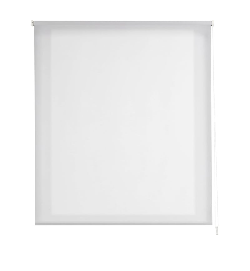 Roleta Estoralis Stannis Screen, krémovo biela, 110 x 235 cm, moderný dizajn, na okná a dvere, 5 % miera perforácie