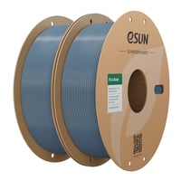 3D tlačová struna eSUN PLA Basic 1,75 mm, sivá, 2 x 1 kg cievka, rozmerová presnosť +/- 0,05 mm, pre FDM 3D tlačiarne 1