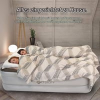 Saltea gonflabilă Etekcity EAM-ET2, pat de camping pentru 1 persoană cu geantă de transport, 203 x 152 x 46 cm, alb 9