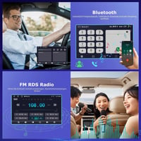 Radio Auto Android ETLFUCyber pentru Mazda 5 2011-2013, Ecran Tactil HD de 9 Inchi, GPS, WiFi, Bluetooth, CarPlay, Android Auto, FM, RDS, EQ 7