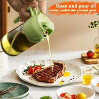 ETONSUNNY 2in1 Üveg Olajszóró és Adagoló 470ml Zöld 5