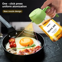 ETONSUNNY 2in1 Üveg Olajszóró és Adagoló 470ml Zöld 3