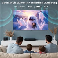 Etseinri HDMI 2.1 kábel 1,5m 8K/10K 48Gbps Ultra High Speed eARC HDR10+ 7