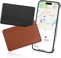 Card de localizare Bluetooth Euakee, tag subțire pentru portofel, rezistent la apă IP67, compatibil iOS 1