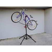 Suport pentru bicicletă EUFAB 16414 cu sistem de ridicare pe tavan, 151-190 cm, negru 4