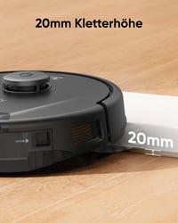 Aspirator robot eufy L60, putere de aspirare 5000 Pa, navigație laser iPath, control prin aplicație, pentru covoare și pardoseli dure 6