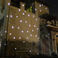EUKSRH LED Hópehelyes Projektor Kültéri Beltéri Vízálló IP65 4 Forgási Mód 7
