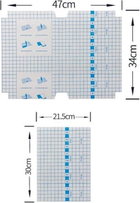 EULANT 10 ks priehľadných obalov na knihy 19,5x26,5 cm, samolepiace školské obaly na knihy, s nastaviteľným lepiacim prúžkom, vodoodolná ochrana na knihy 4