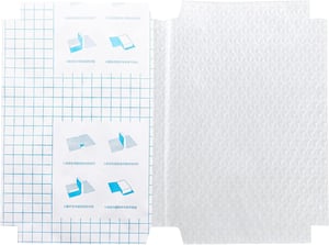 EULANT 10 komada prozirne folije za zamatanje knjiga 19,5x26,5 cm, samoljepljive školske zaštitne navlake za knjige, s prilagodljivom ljepljivom trakom, vodootporni zaštitni omot za knjige