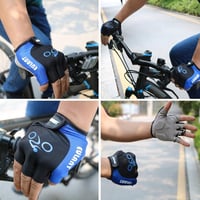 EULANT Kerékpáros Kesztyű Férfi Női Nyári Félujjas MTB Rögzítés 6
