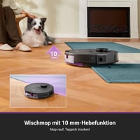Robotický vysávač Eureka E20 Plus so samočistiacou stanicou, 8000 Pa, bezvreckový, 180-minútová výdrž batérie, 3D detekcia prekážok DuoDetect AI, na koberce 5