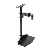 EUREKA ERGONOMIC Asztali PC Tartó - 360° Forgatható, Állítható Magasságú és Szélességű Számítógépház Tartó Asztal Alá, Fekete, 20kg Teherbír 1