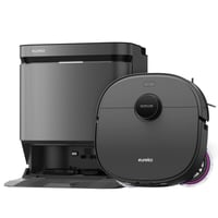 Aspirator robot cu mop Eureka J15 Pro Ultra, putere de aspirare 16200 Pa, curățare mop cu apă caldă la 75°C, stație de autocurățare, perie anti-încâlcire 1