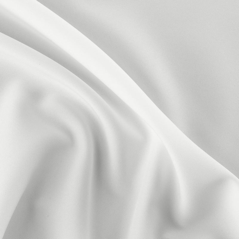Eurofirany kültéri függöny hurokkal, UV védelemmel, 260x155 cm, fehér - H260 x B155 cm (1er Pack), White, Velcro loops