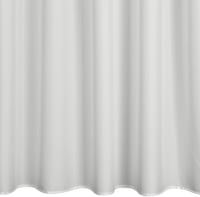 Eurofirany kültéri függöny hurokkal, UV védelemmel, 260x155 cm, fehér - H260 x B155 cm (1er Pack), White, Velcro loops 10