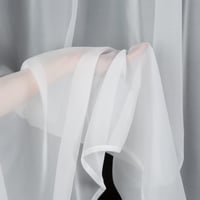 Záclona Eurofirany Lucy Voile, biela, 200x250 cm, priesvitný materiál voile, dekorácia do obývačky a spálne 4
