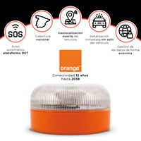 Výstražné svetlo EUROLIGHT V16 s GPS lokalizáciou, pripojením DGT 3.0, integrovanou SIM kartou a dátovým balíkom, krytím IP54, magnetickou základňou a úložným puzdrom 2
