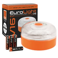 Výstražné svetlo EUROLIGHT V16 s GPS lokalizáciou, pripojením DGT 3.0, integrovanou SIM kartou a dátovým balíkom, krytím IP54, magnetickou základňou a úložným puzdrom 1