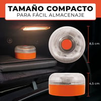 Výstražné svetlo EUROLIGHT V16 s GPS lokalizáciou, pripojením DGT 3.0, integrovanou SIM kartou a dátovým balíkom, krytím IP54, magnetickou základňou a úložným puzdrom 7