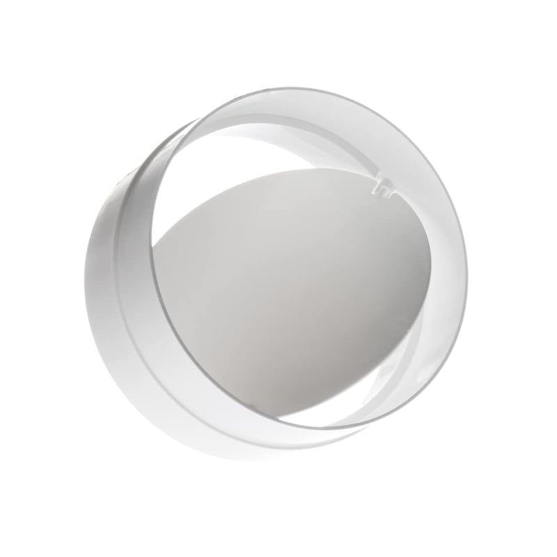 Europlast PVC spojni element za zračni kanal 100 mm s nepovratnim ventilom