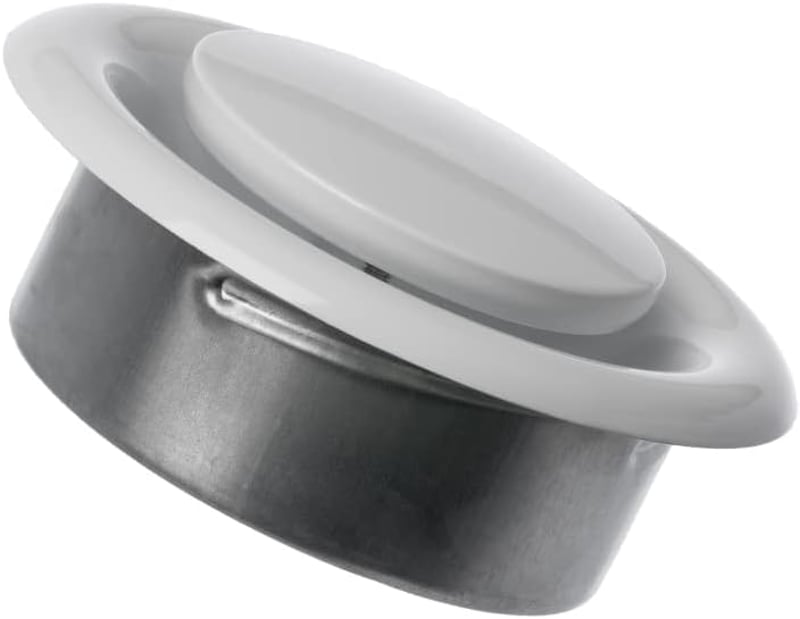 EUROPLAST 100 mm-es víztömítésű légcsatorna szellőzőcsappantyú acéllemez