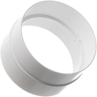 EUROPLAST 100mm ABS Kerek Szellőzőcső Légcsatorna Füstcső PVC 6