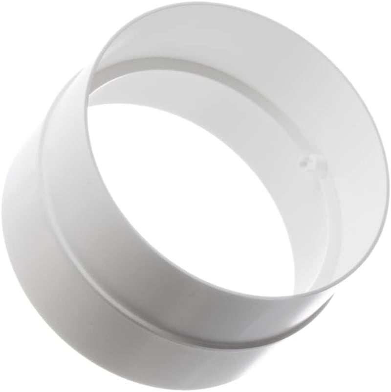 EUROPLAST 100mm ABS Kerek Szellőzőcső Légcsatorna Füstcső PVC