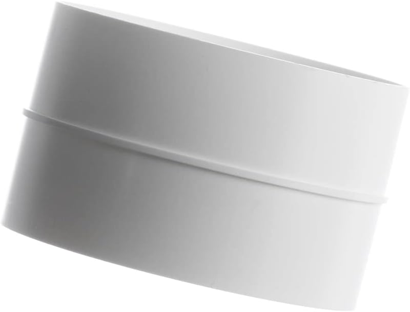 EUROPLAST 100mm ABS Kerek Szellőzőcső Légcsatorna Füstcső PVC