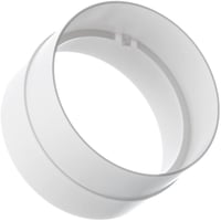 EUROPLAST 100mm ABS Kerek Szellőzőcső Légcsatorna Füstcső PVC 1