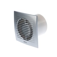 EUROPLAST kupaonski ventilator 100 mm sa senzorom vlage i tajmerom, srebrni 1
