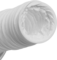 EUROPLAST 100mm PVC Elszívó Cső 1m Légkondicionálóhoz Szárítógéphez Páraelszívóhoz 7