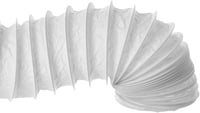 EUROPLAST 100mm PVC Elszívó Cső 1m Légkondicionálóhoz Szárítógéphez Páraelszívóhoz 5