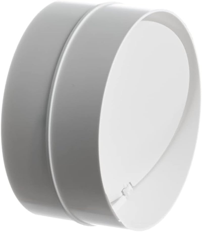 EUROPLAST 100mm Visszacsapó Szelep Légcsatorna Csatlakozó Nem-Visszatérő Lapka