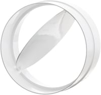 EUROPLAST 100mm Visszacsapó Szelep Légcsatorna Csatlakozó Nem-Visszatérő Lapka 5