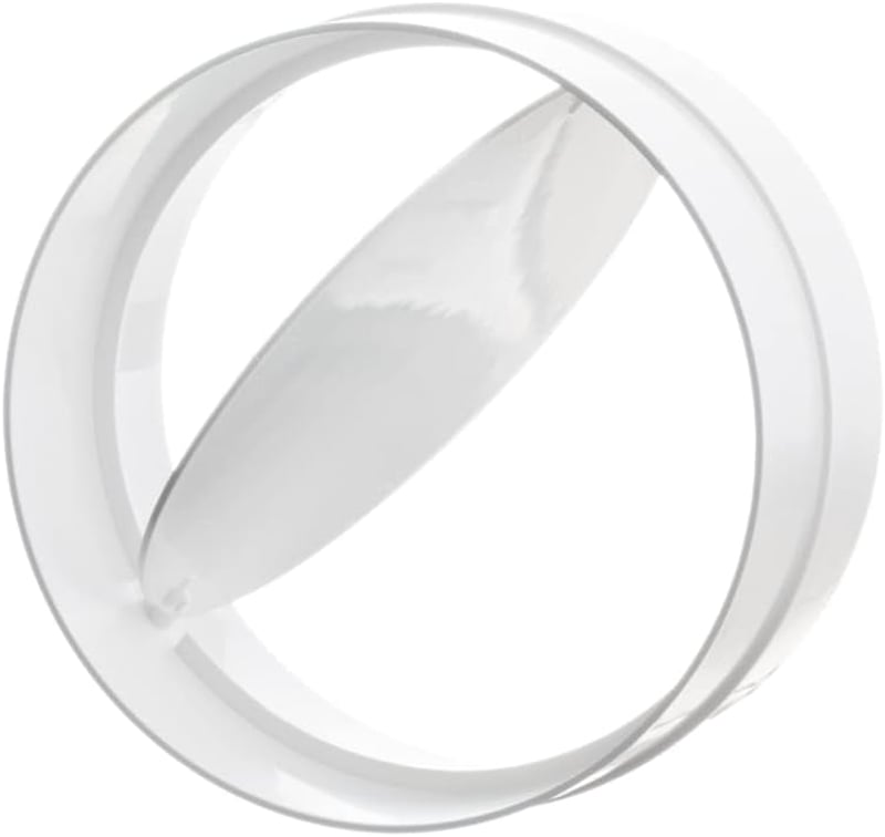 EUROPLAST 100mm Visszacsapó Szelep Légcsatorna Csatlakozó Nem-Visszatérő Lapka