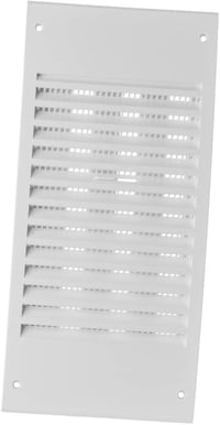 EUROPLAST 140x300mm Szellőzőrács Rovarháló Fehér ABS Végzáró Rács 7