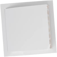 Grilă de ventilație exterioară EUROPLAST cu supapă antiretur, alb - Ø 150 mm 8