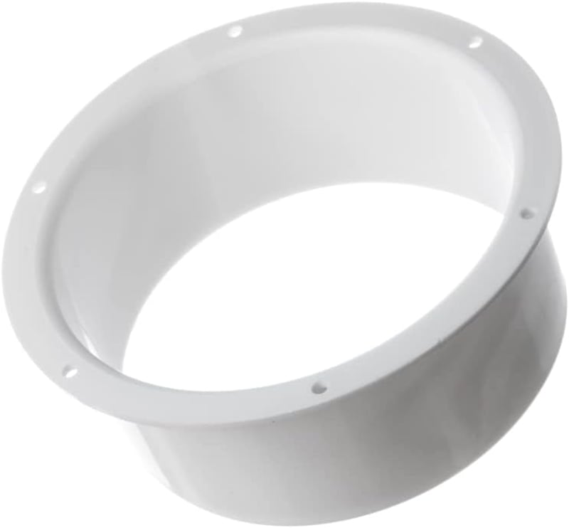 EUROPLAST 150mm Fali Karimás Szellőzőcső Csatlakozó Flange Kerek Cső