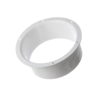 EUROPLAST 150mm nástenná príruba pre vzduchotechnické potrubie, kruhová 1